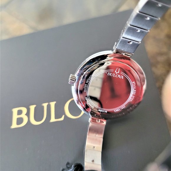 Bulova Women's 96P214 Diamond Watch - Picture 6 of 9